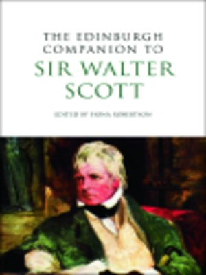 cover image of The Edinburgh Companion to Sir Walter Scott